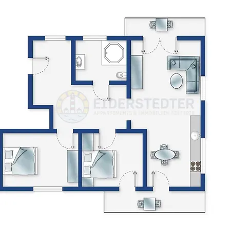 Apartment Wohnung-eg-links-id-160 Sankt Peter-Ording